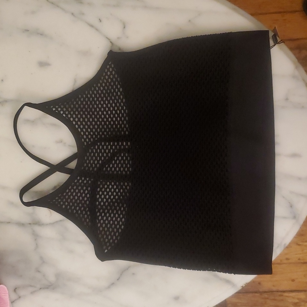 Strappy sports bra